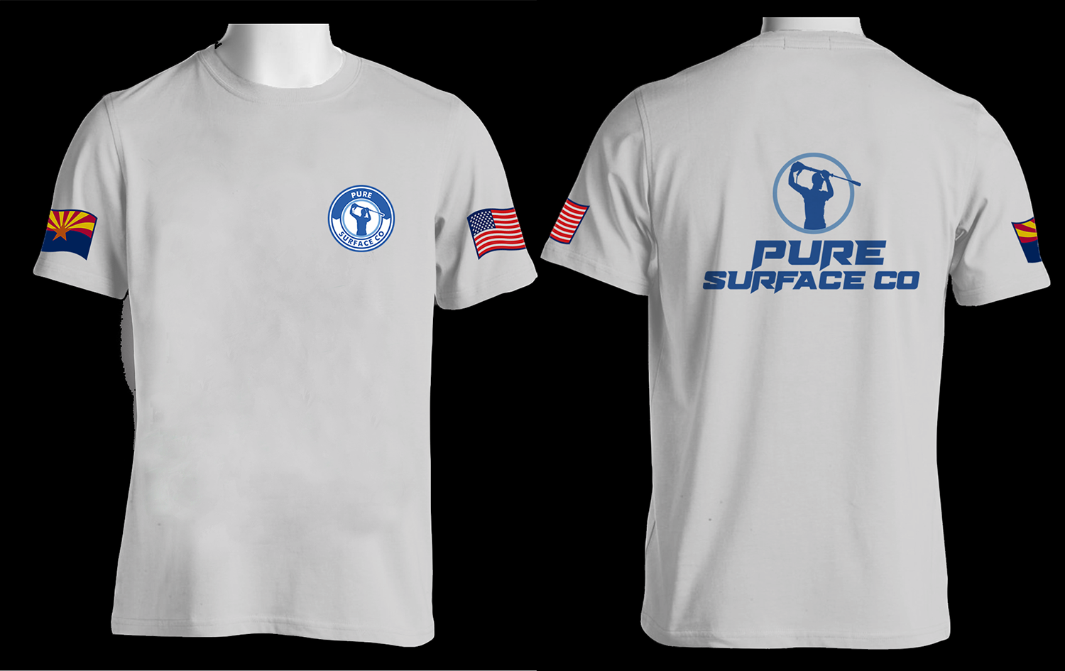 T-shirt Design by lovekeshk1 2 for Pure surface co | Design #27067458