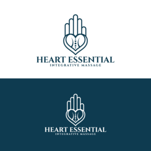 Heart Essential Integrative Massage | Logo-Design von Graphic Bricks