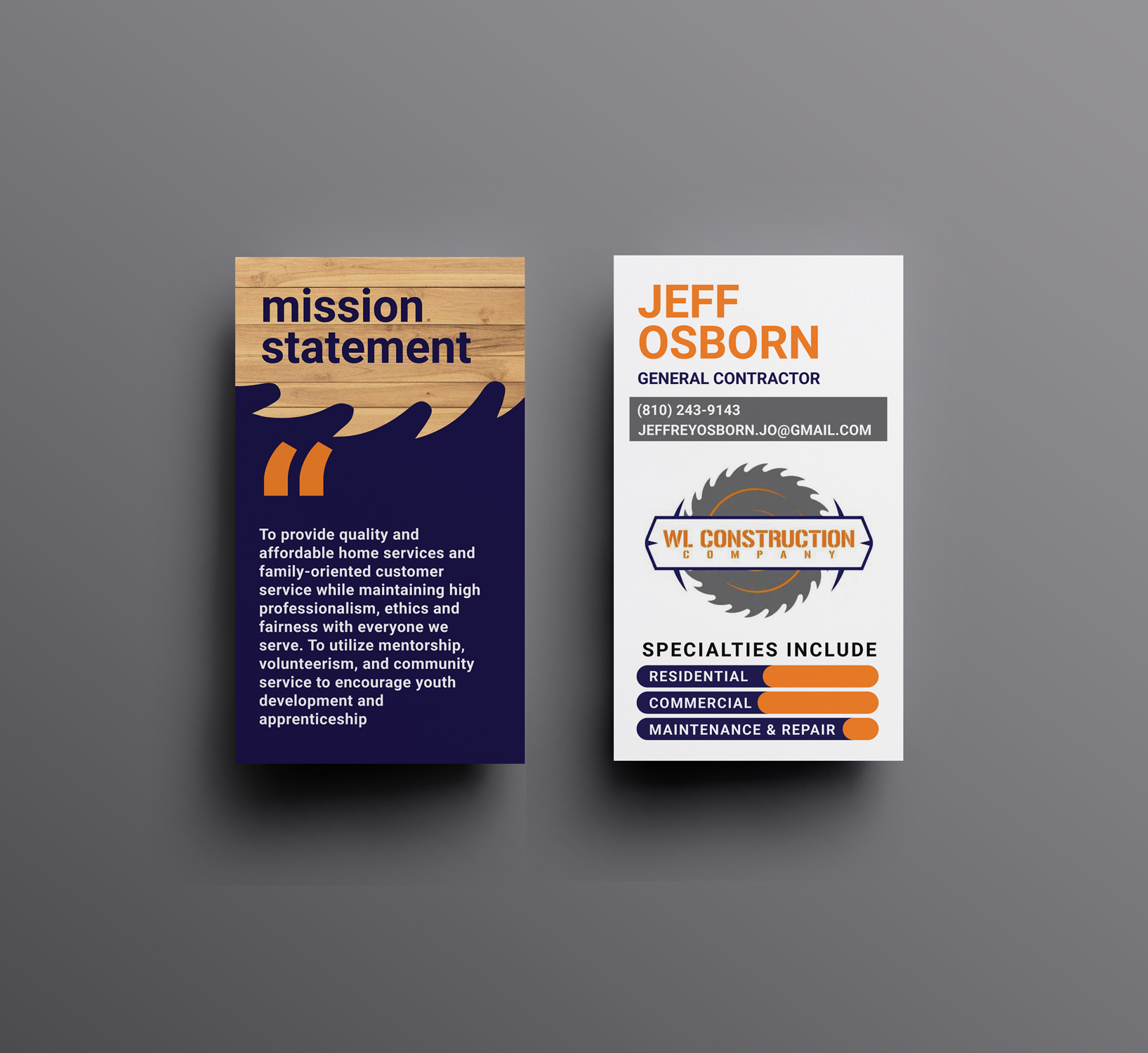 Business Card Design by JK18 for this project | Design #27066070