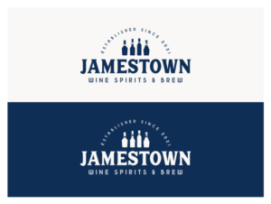 Jamestown Wine Spirits & Brew | Logo Design by wonderland