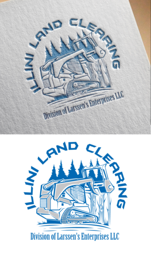 Illini Land Clearing Division of Larssen's Enterprises LLC | Logo-Design von blue eye