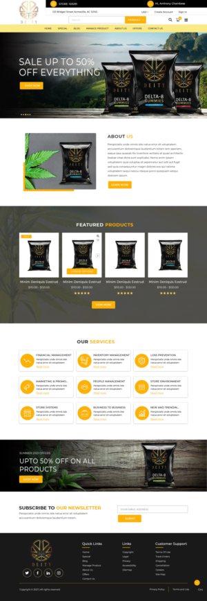 Web Design par pb pour NVUS Labs | Design : #27066782