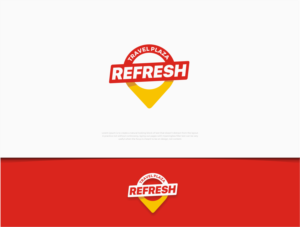 Refresh Travel Plaza | Logo Design by CKS d e s i g n