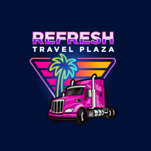Refresh Travel Plaza | Logo Design by charlygraphics