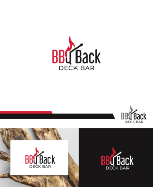 BBQ    Back deck bar. | Logo Design by Fat Bat Man