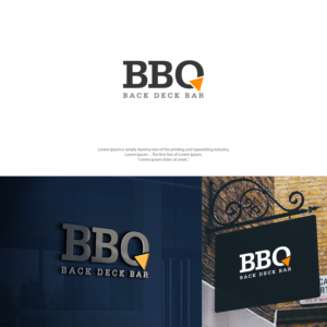 BBQ    Back deck bar. | Logo Design by ideaz2050