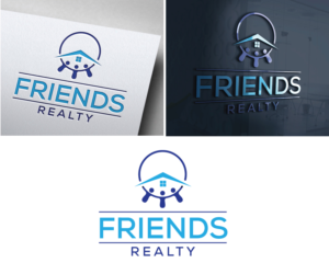 Friends Realty | Logo Design by HEAVEN ART