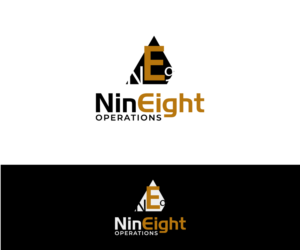 NinEight Operations, 98 Ops, Nine8 Operations, 9Eight Ops | Logo Design by BabAgori
