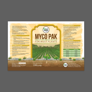 Family-owned company selling organic landscaping and gardening products needs new labels. | Label Design by falcon.wings