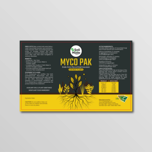 Family-owned company selling organic landscaping and gardening products needs new labels. | Label Design by Aistikart