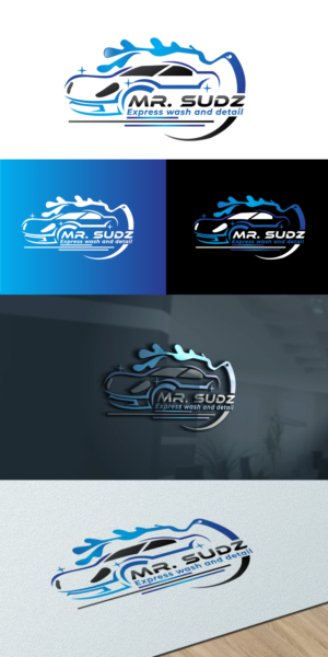 Mr. Sudz Express wash and detail | Design de Logo par Classy Custom