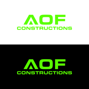 Logo-Design von catrline für AOF CONSTRUCTIONS PTY LTD | Design: #27065954