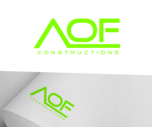 Logo-Design von logoarts für AOF CONSTRUCTIONS PTY LTD | Design: #27076089