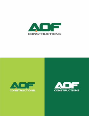 AOF Constructions | Logo Design by ree23