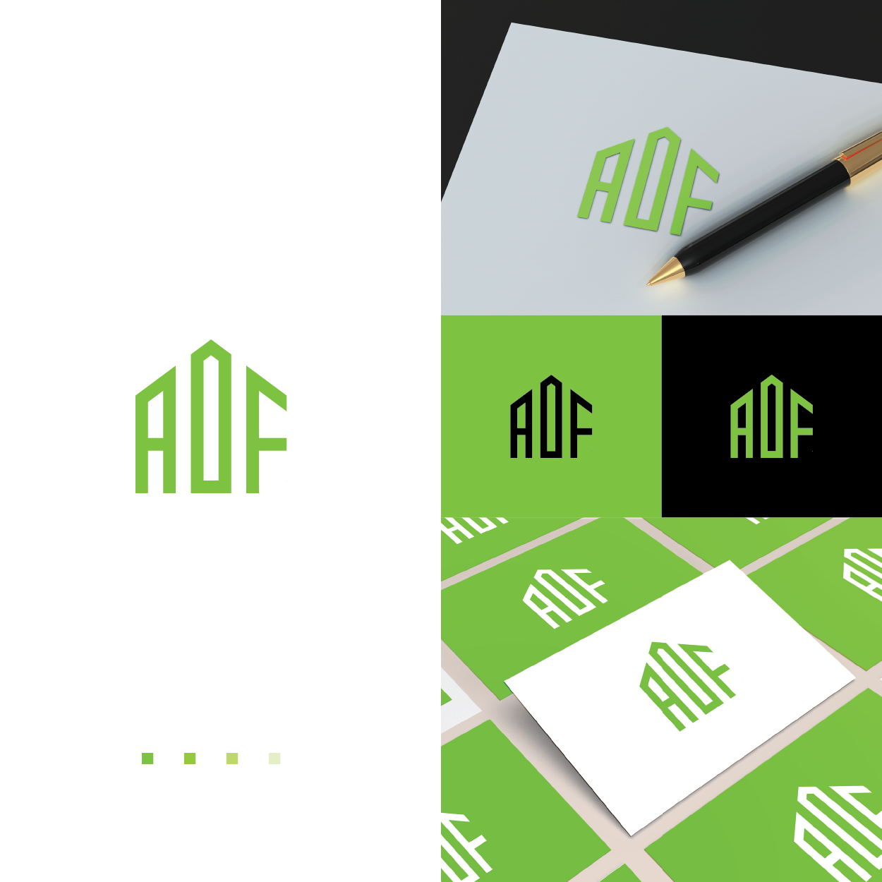Logo Design by TerryBogard for AOF CONSTRUCTIONS PTY LTD | Design #27080893
