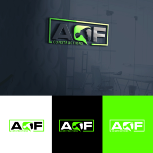 AOF Constructions | Logo Design by Anekaa