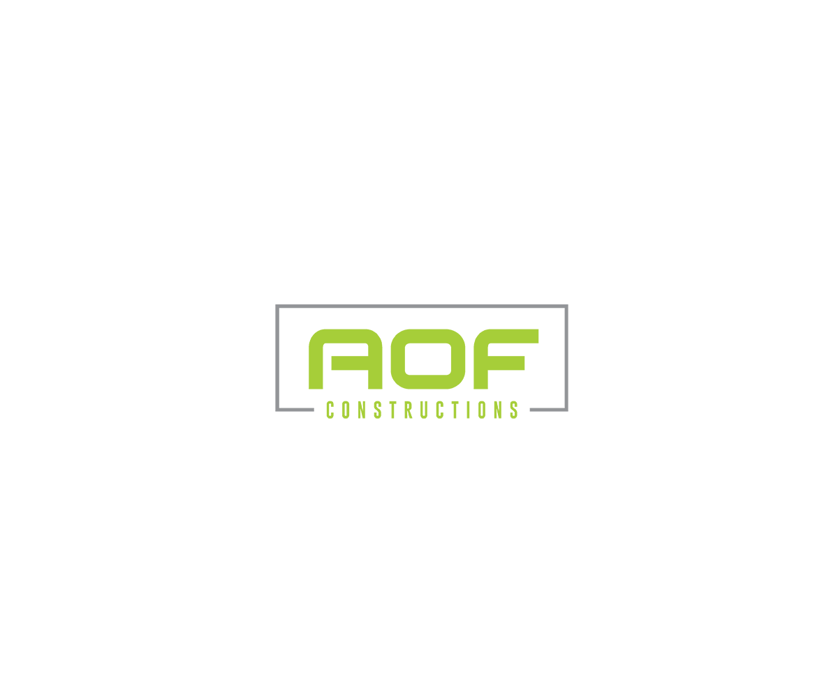 Diseño de Logo por saulogchito para AOF CONSTRUCTIONS PTY LTD | Diseño #27068822