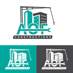 Diseño de Logo por fly  design para AOF CONSTRUCTIONS PTY LTD | Diseño: #27066361