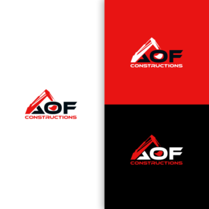 Diseño de Logo por NZ Creatives para AOF CONSTRUCTIONS PTY LTD | Diseño: #27074452