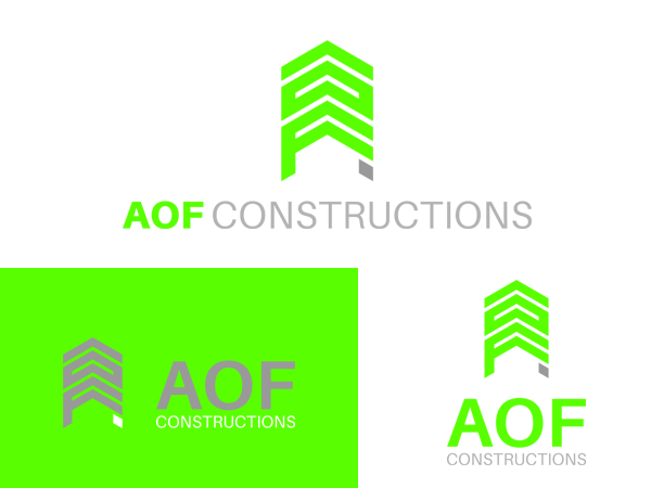 Logo Design by yusr for AOF CONSTRUCTIONS PTY LTD | Design #27069450