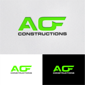AOF Constructions | Logo Design by vintana