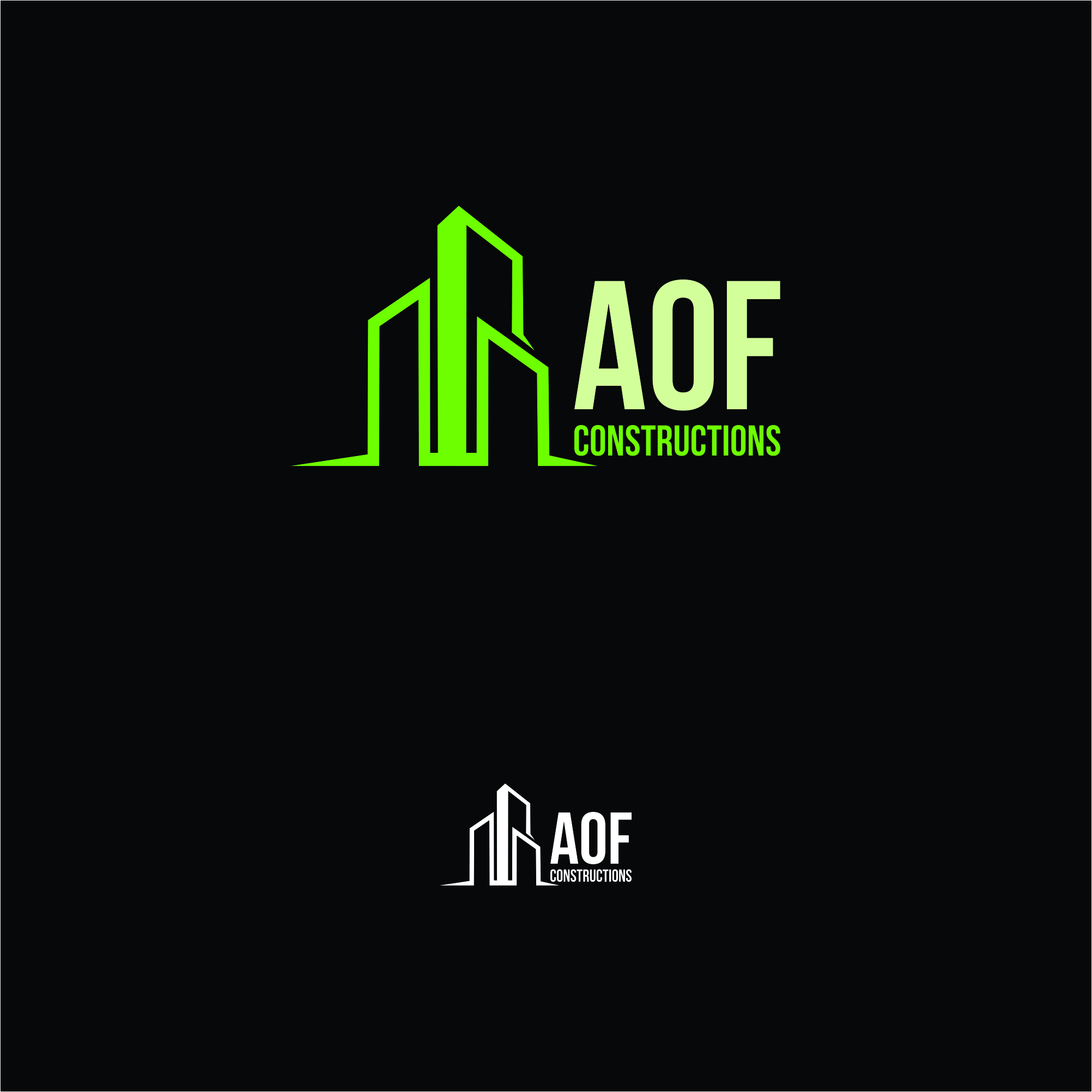 Design de Logo par abinfoteksolution pour AOF CONSTRUCTIONS PTY LTD | Design #27078960