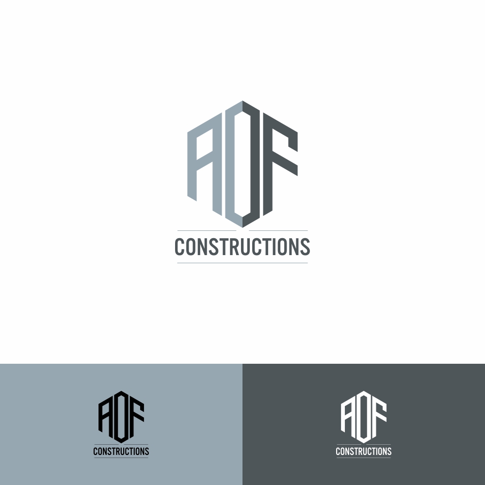 Diseño de Logo por Basksh Designs para AOF CONSTRUCTIONS PTY LTD | Diseño #27064206