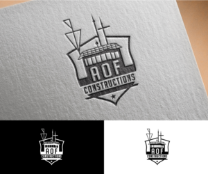 AOF Constructions | Logo Design by step forward 2