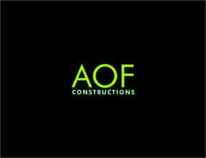 AOF Constructions | Logo Design by BNdesigner