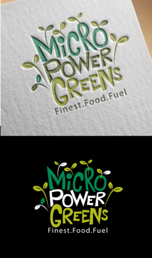 Micro Power Greens (MPG)- Finest.Food.Fuel | Diseño de Logo por blue eye