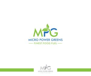 Micro Power Greens (MPG)- Finest.Food.Fuel | Logo Design by ecorokerz