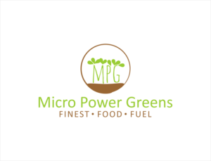 Micro Power Greens (MPG)- Finest.Food.Fuel | Logo Design by BNdesigner