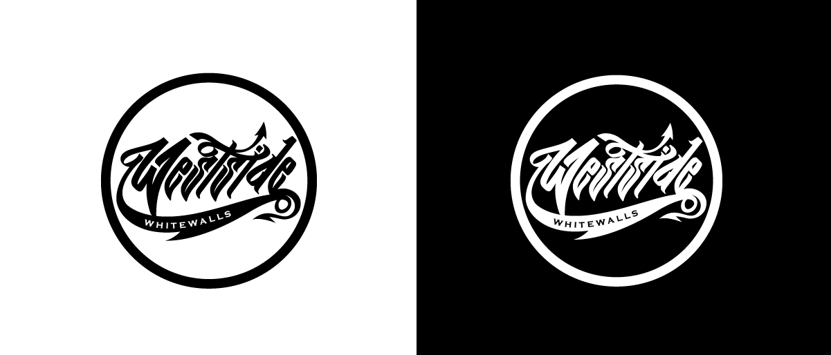 Logo Design by step forward 2 for Westside whitewalls  | Design #27064506