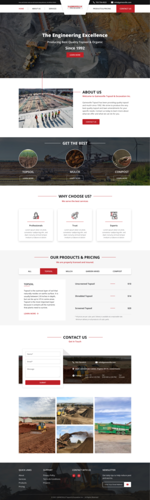 Web Design by Creative Air for this project | Design #27082798