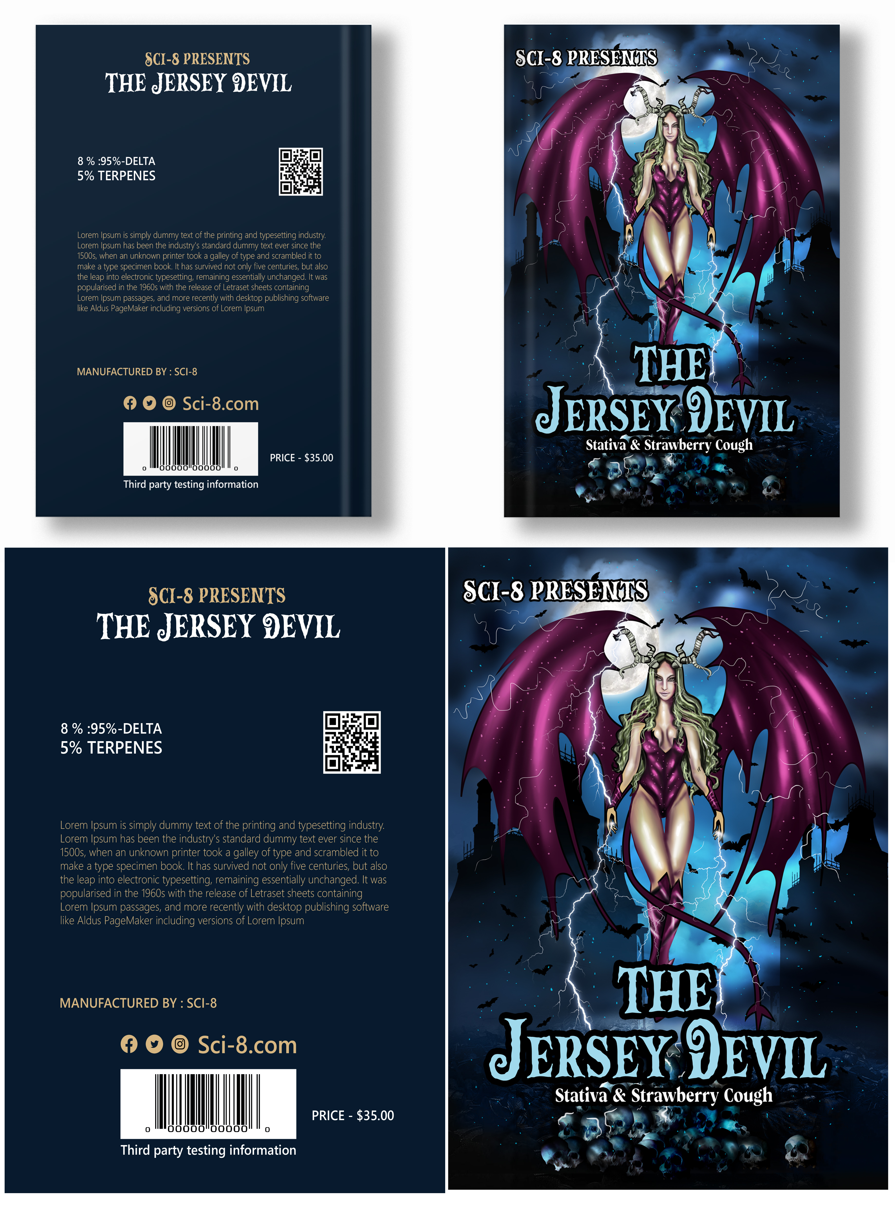 Label Design by SAI DESIGNS for Sci-8 | Design #27094032