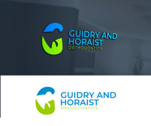 Guidry and Horaist Orthodontics | Logo Design by BabAgori