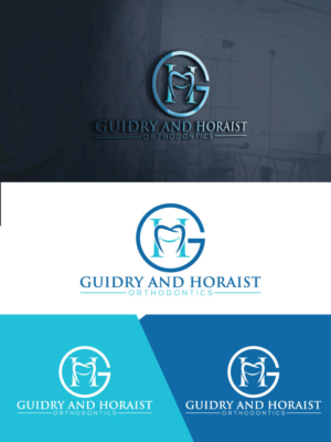 Guidry and Horaist Orthodontics | Logo Design by MagicMan 3
