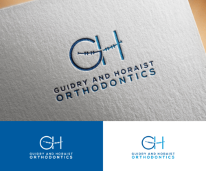 Guidry and Horaist Orthodontics | Diseño de Logo por step forward 2