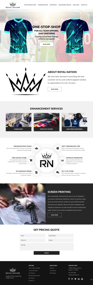 Wix-Design von pb für dieses Projekt | Design: #27071898