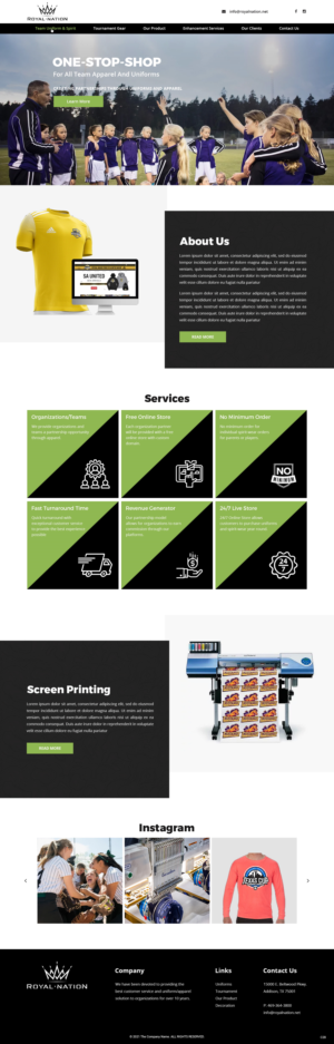 Wix-Design von pb für dieses Projekt | Design: #27071902