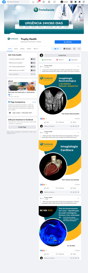 Design Facebook par Wozaari Digital pour MEDINAVA 513046720 | Design : #27113369