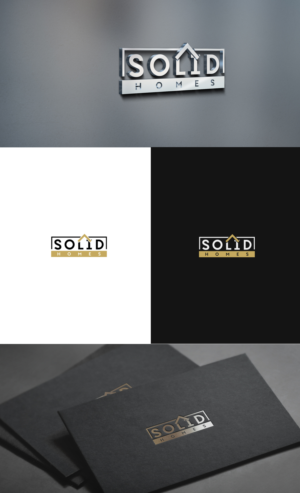 Solid Homes | Logo Design by GLDesigns
