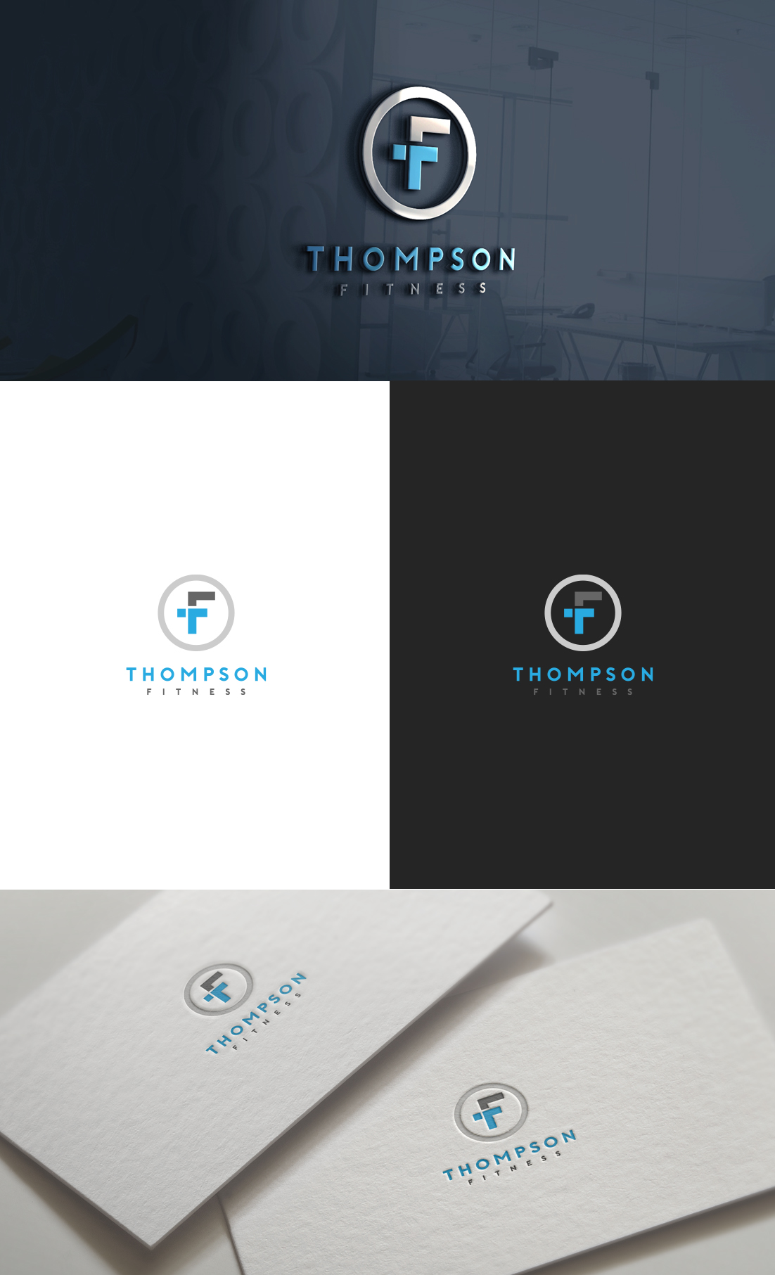Logo-Design von GLDesigns für Thompson Fitness LLC | Design #27067793