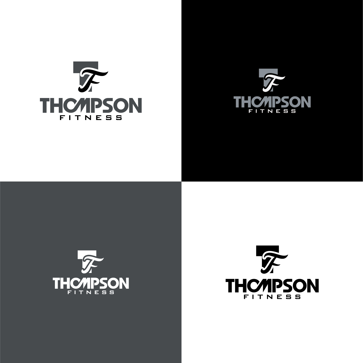 Logo Design by Maxo-Biz for Thompson Fitness LLC | Design #27075110