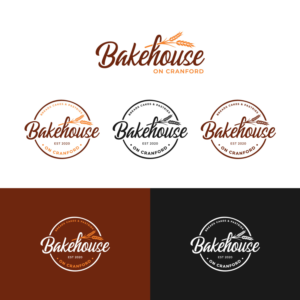 Bakehouse on Cranford | Logo Design by Amethystica