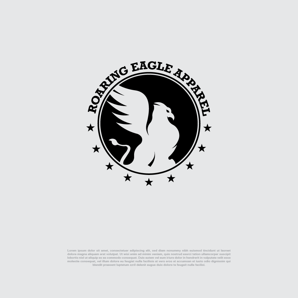 Logo Design by roanrox for Roaring Eagle Apparel | Design #27076890