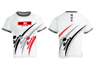 t-shirt design for martial arts classes