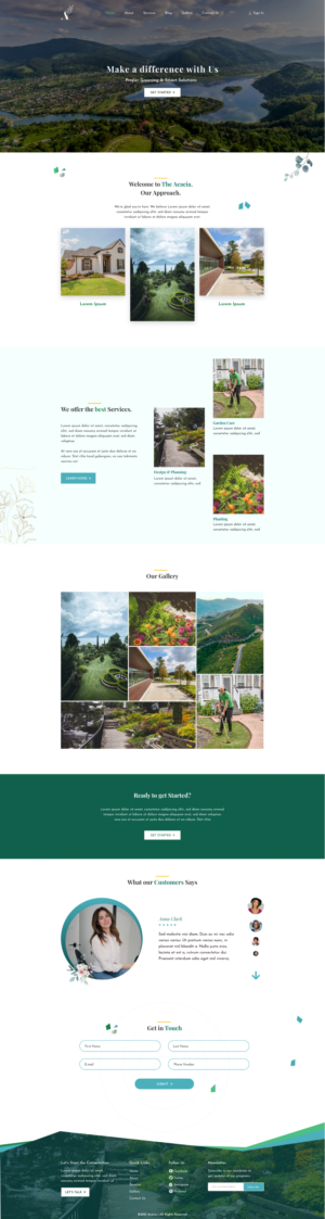 Web Design by Creative Air for this project | Design #27105234