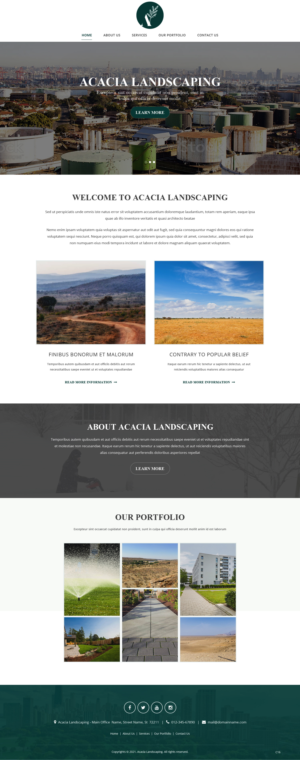 Web Design by pb for this project | Design #27076384