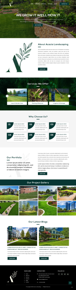 Web Design by pb for this project | Design: #27076407